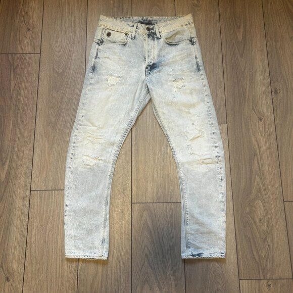 G-Star Raw Lightwash Distressed Denim Jeans - Picture 1 of 2